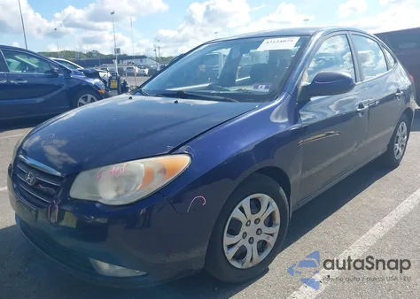 2009 Hyundai Elantra Gls from USA, damaged, VIN KMHDU46D59U754567